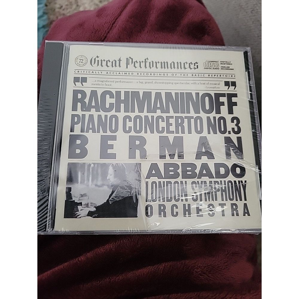 Piano Concerto by Abbado / London Symphonyny Orch / Berman (CD, 2010)